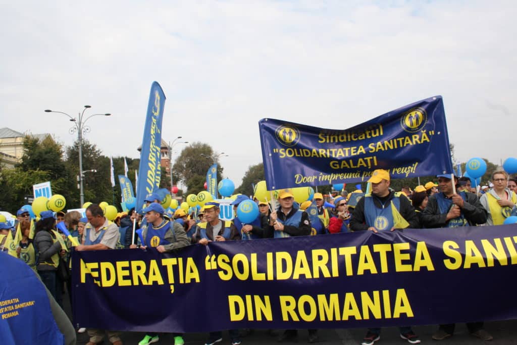 Negocierile Guvernului cu sindicatele din sănătate au eșuat. Un nou protest pe 11 martie – 60m.ro