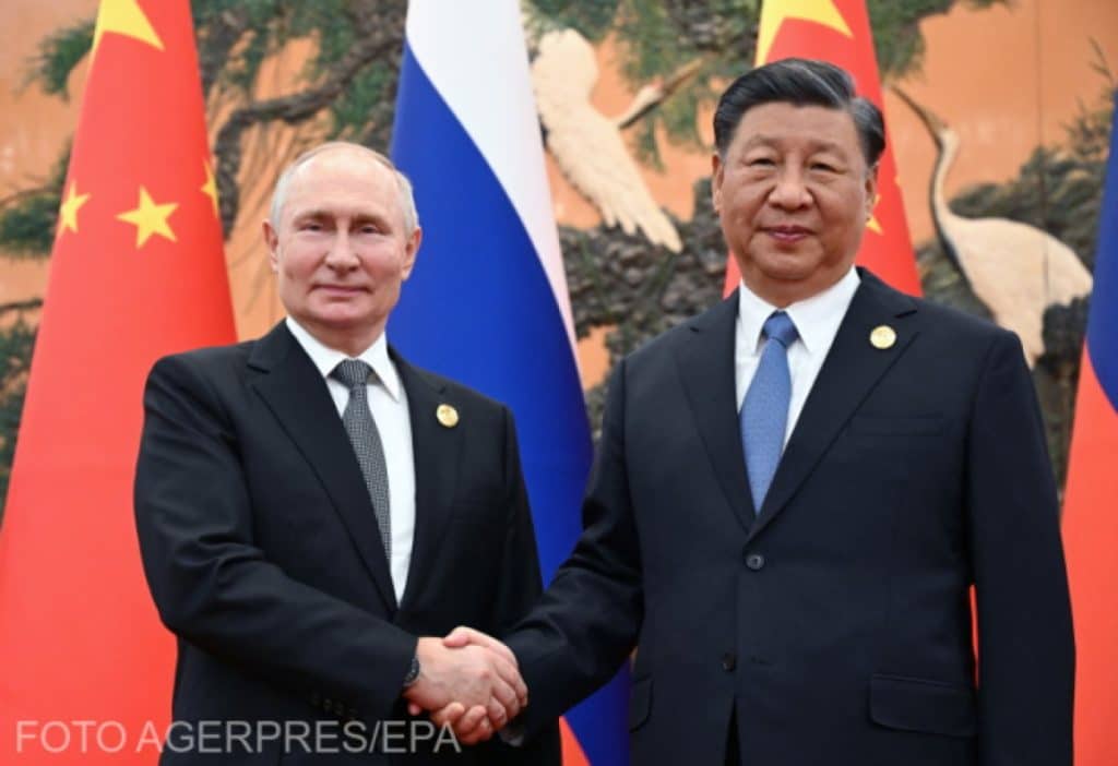 Xi îi spune lui Putin că Rusia și China ar trebui să se opună interferențelor