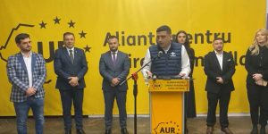 George Simion (AUR): Sloganul campaniei noastre la europarlamentare este Apărătorii Patriei Române – 60m.ro