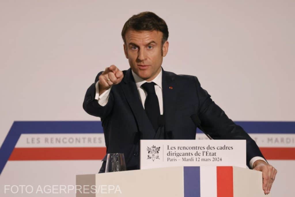 Franța va solicita Rusiei o încetare a focului în Ucraina. Președintele francez Emmanuel Macron a spus când