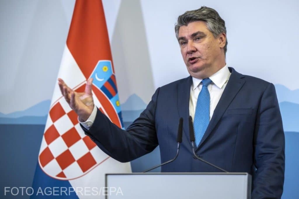 Candidatura președintelui croat pentru funcția de premier, interzisă. Reacție: Râurile justiției vin!