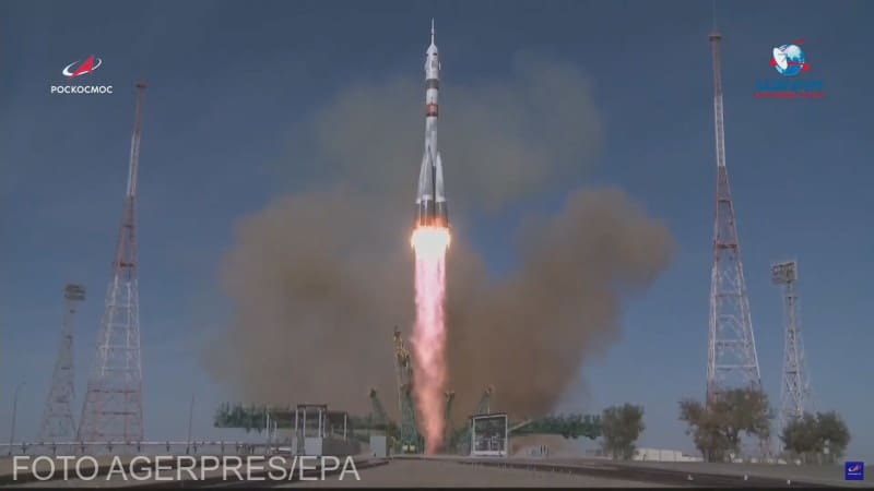 A doua încercare reușită: Racheta Soyuz lansează astronauții către Stația Spațială