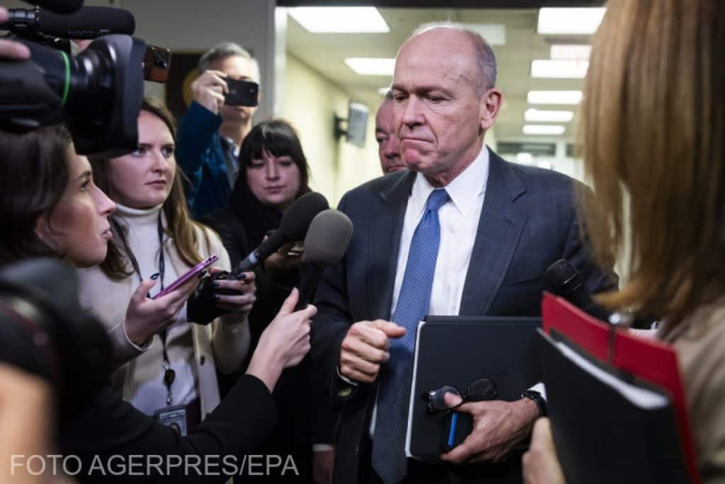 Directorul general al Boeing, David Calhoun, își anunță demisia