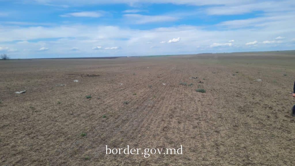 O nouă dronă a căzut pe teritoriului Republicii Moldova – Foto în articol