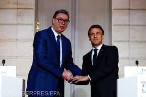 Macron susține că viitorul Serbiei este în UE şi „nicăieri altundeva” / VIDEO