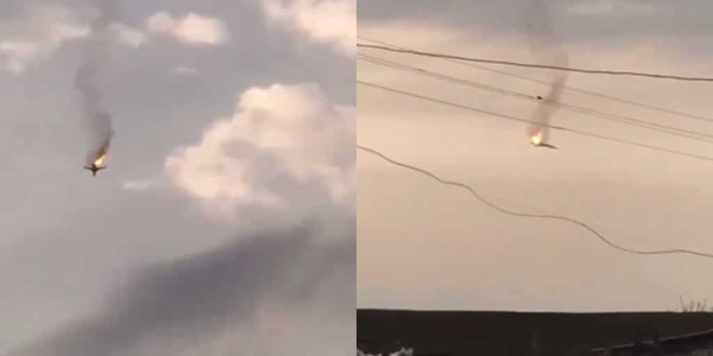 Un bombardier supersonic rusesc s-a prăbușit în regiunea Stavropol. Moscova dă vina pe „defecțiunile tehnice” / video