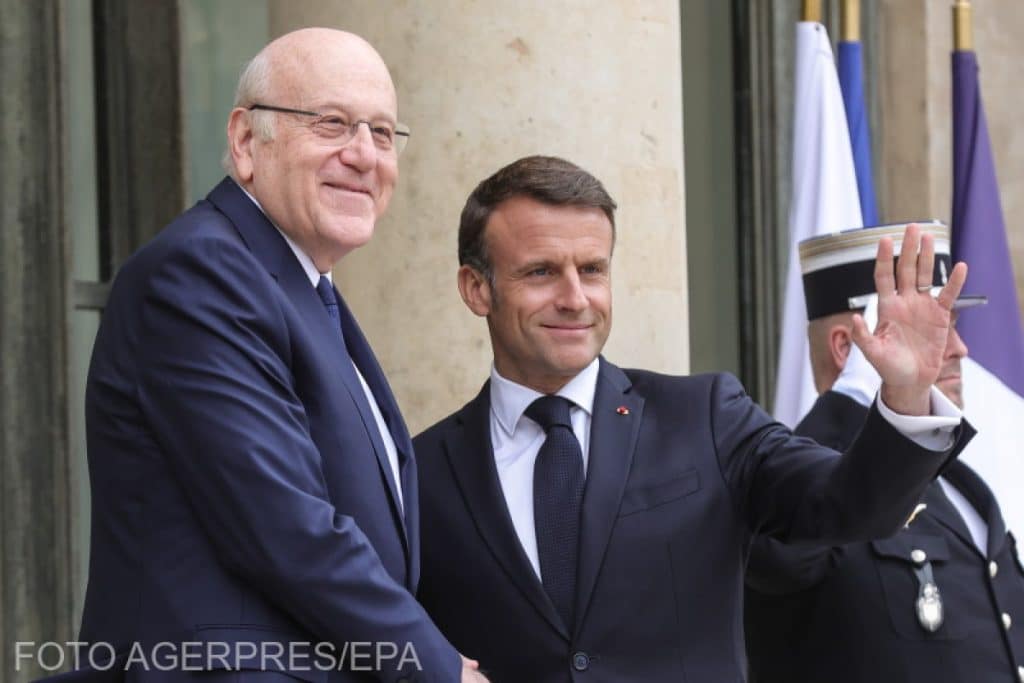 Emmanuel Macron, asigurări pentru premierul Libanului: Va face tot ce îi stă în putere pentru a preveni creșterea violențelor între Liban și Israel