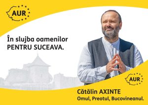 Preotul Cătălin Axinte este candidatul AUR la Primăria Municipiului Suceava – 60m.ro