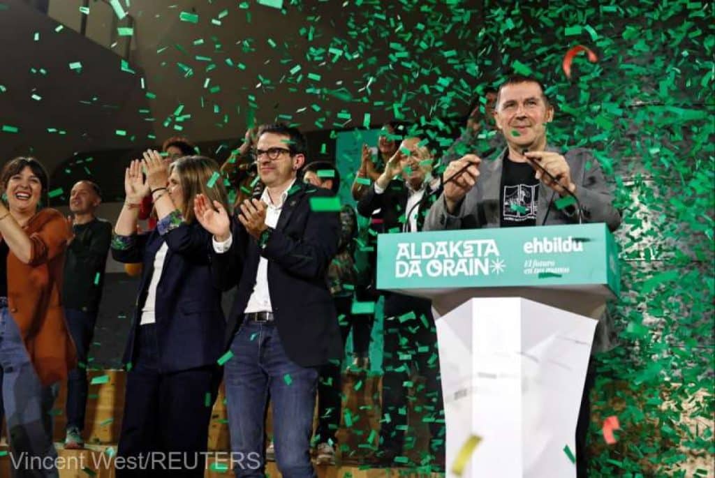 Alegeri în Spania: Rezultat istoric pentru moştenitorii ramurii politice a ETA în Ţara Bascilor
