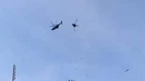 Două elicoptere s-au ciocnit în timpul unei repetiții a Marinei Regale Malaeziene. Zece persoane au murit – VIDEO / FOTO