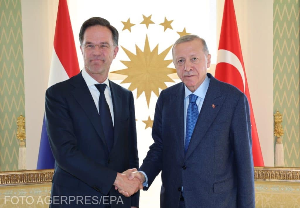Erdogan, speranțe mari de la următorul secretar general al NATO. Ce i-a spus lui Mark Rutte, după discuțiile cu Iohannis