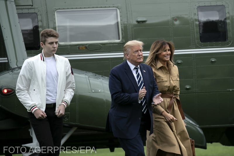 Barron Trump, fiul fostului președinte american, ales delegat al Floridei la Convenția Națională Republicană
