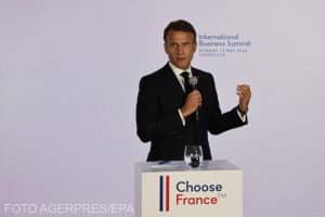 Președintele Emmanuel Macron, deschis la vânzarea băncilor franceze către rivali europeni