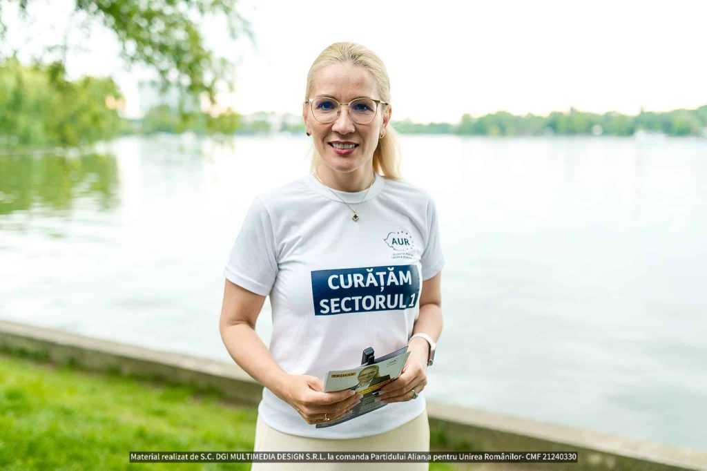 Ioana Ramona Bruynseels (AUR): Mă voi lupta pentru preluarea Parcului Herăstrău în administrarea Sectorului 1 – 60m.ro