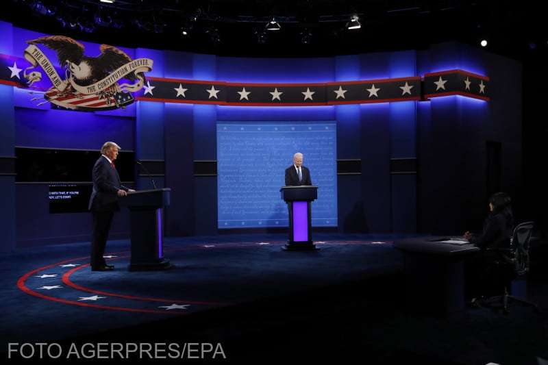 Biden şi Trump, la egalitate, cu câte 40% din intenţiile de vot (sondaj Reuters/Ipsos)