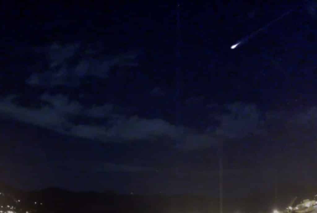 Cerul Spaniei, luminat de un spectacol de meteori – VIDEO