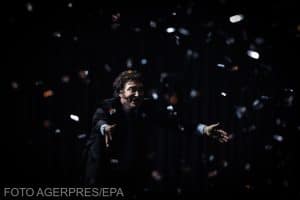 Preşedintele Argentinei, Javier Milei, a făcut show pe muzică rock la lansarea noii sale cărţi