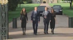 Gestul „fulgerător” făcut de Kate Middleton atunci când s-a întâlnit cu Meghan Markle după moartea Reginei Elisabeta a II-a. Arată multe