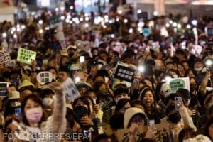 Opoziția din Taiwan, proiect controversat pro-China: Proteste masive și bătaie cu saci de gunoi între parlamentari