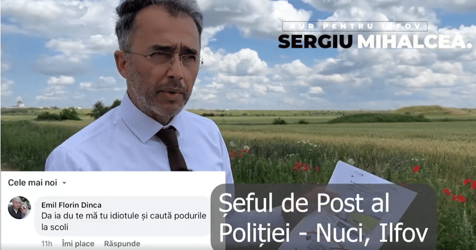 Sergiu Mihalcea (AUR): La Nuci votează și morții! Șeful de Post al Poliției, complicele primarului infractor – 60m.ro