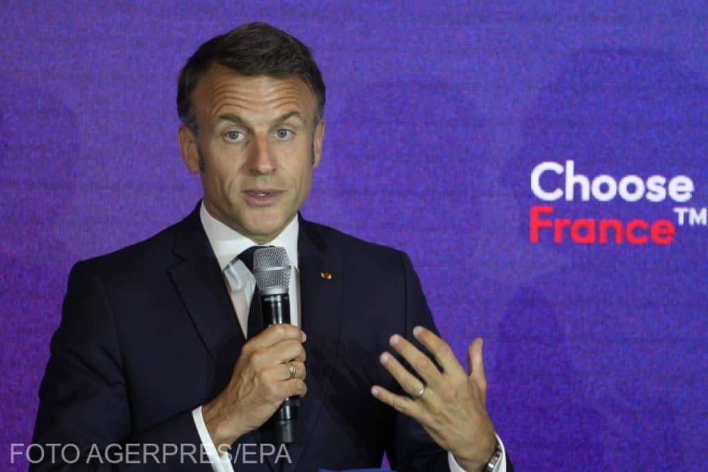 Macron spune că Franța va furniza Ucrainei avioane de luptă Mirage