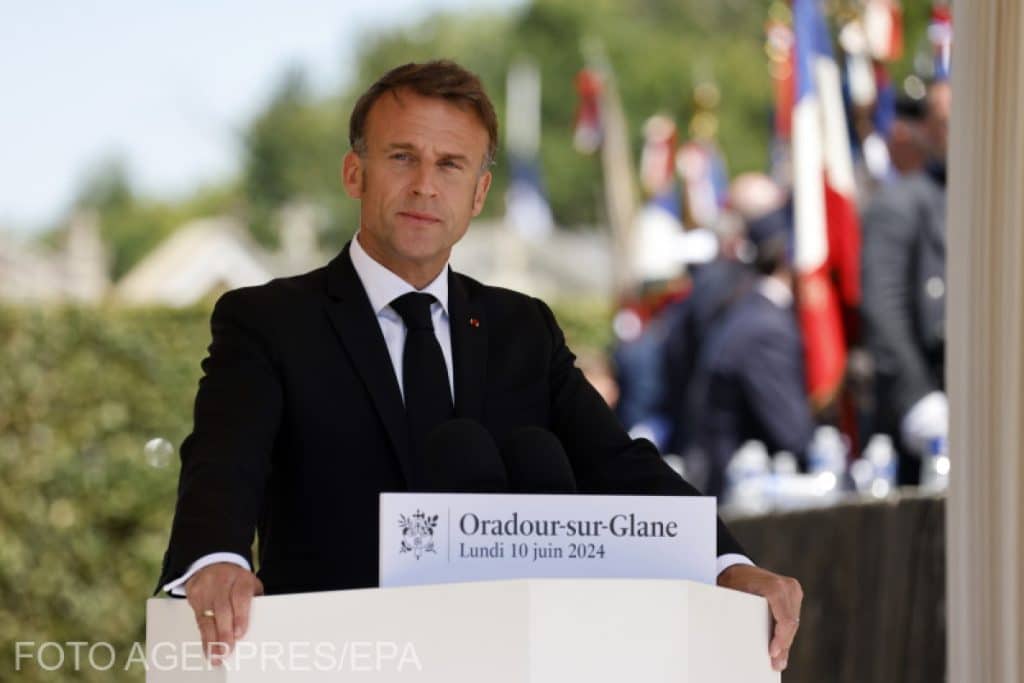 Macron exclude ideea de a-şi da demisia „indiferent de rezultatul” alegerilor anticipate, după ce partidul său a fost înfrânt în cursa pentru Parlamentul European