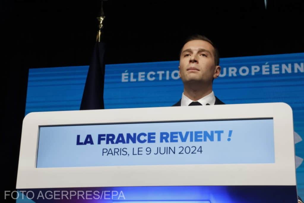 Jordan Bardella, liderul partidului Adunarea Națională, nu va trimite trupe franceze și nici rachete cu rază lungă în Ucraina dacă va ocupa funcția de premier al Franței