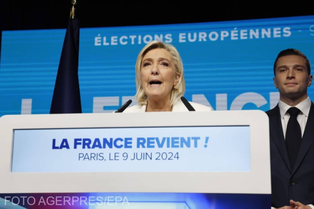 Criza politică din Franța. Marine Le Pen, avertisment pentru Macron: Nu-i rămâne decât demisia