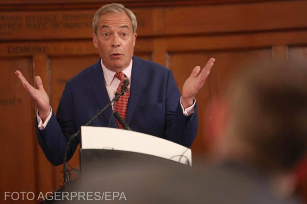 Acuzațiile lui Nigel Farage, indignare în rândul conservatorilor și laburiștilor. Premierul Sunak: El joacă doar în favoarea lui Putin