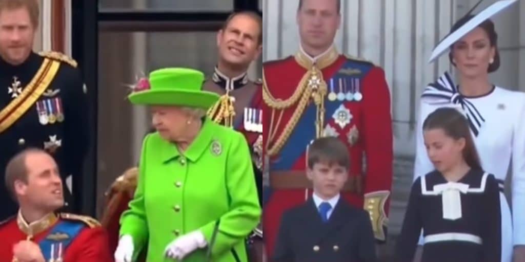 Imaginile care au uimit o lume întreagă. Prințesa Charlotte are exact gesturile și grimasele străbunicii sale, Regina Elisabeta a II-a / video viral
