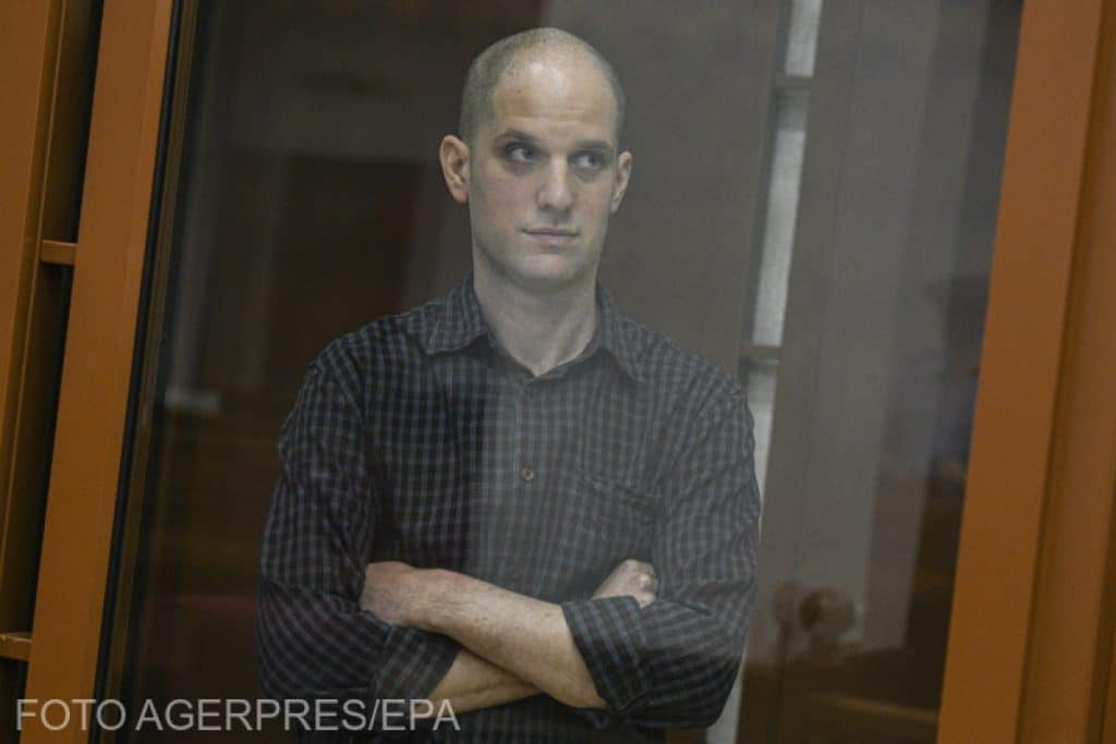 Proces cu ușile închise în Rusia pentru jurnalistul american Evan Gershkovich. Acuzat de spionaj ”conform instrucțiunilor CIA”
