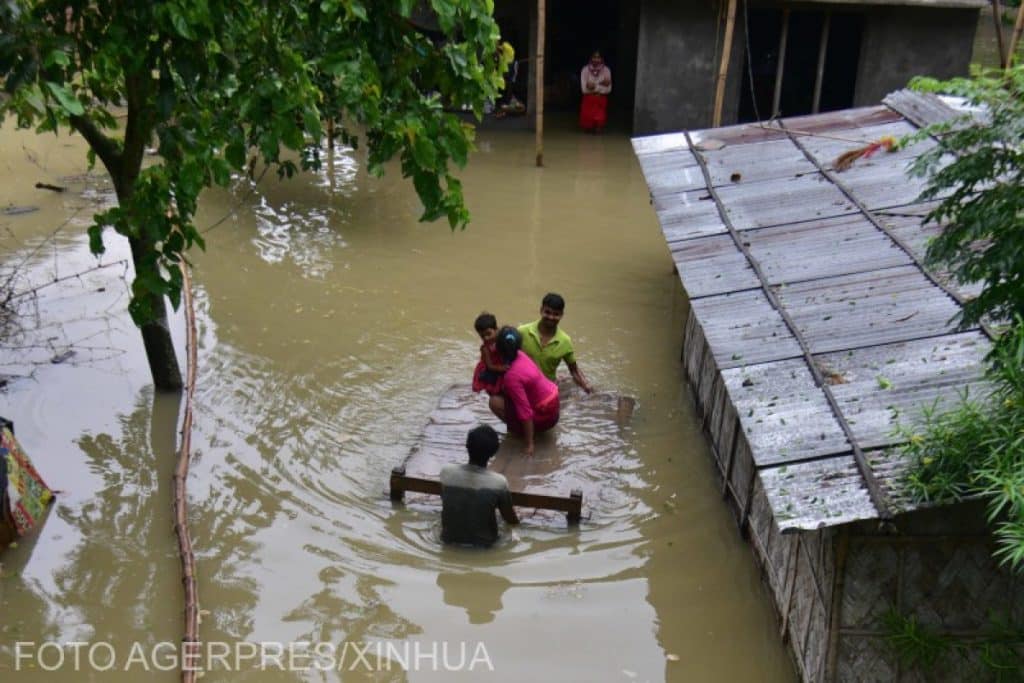 Alertă maximă în statul indian Assam. Afectat deja de inundații, se pregătește de un nou val de ploi