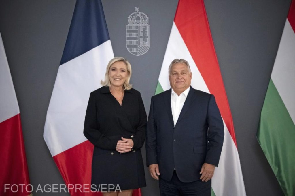 Partidul lui Le Pen intră în grupul european al lui Orban