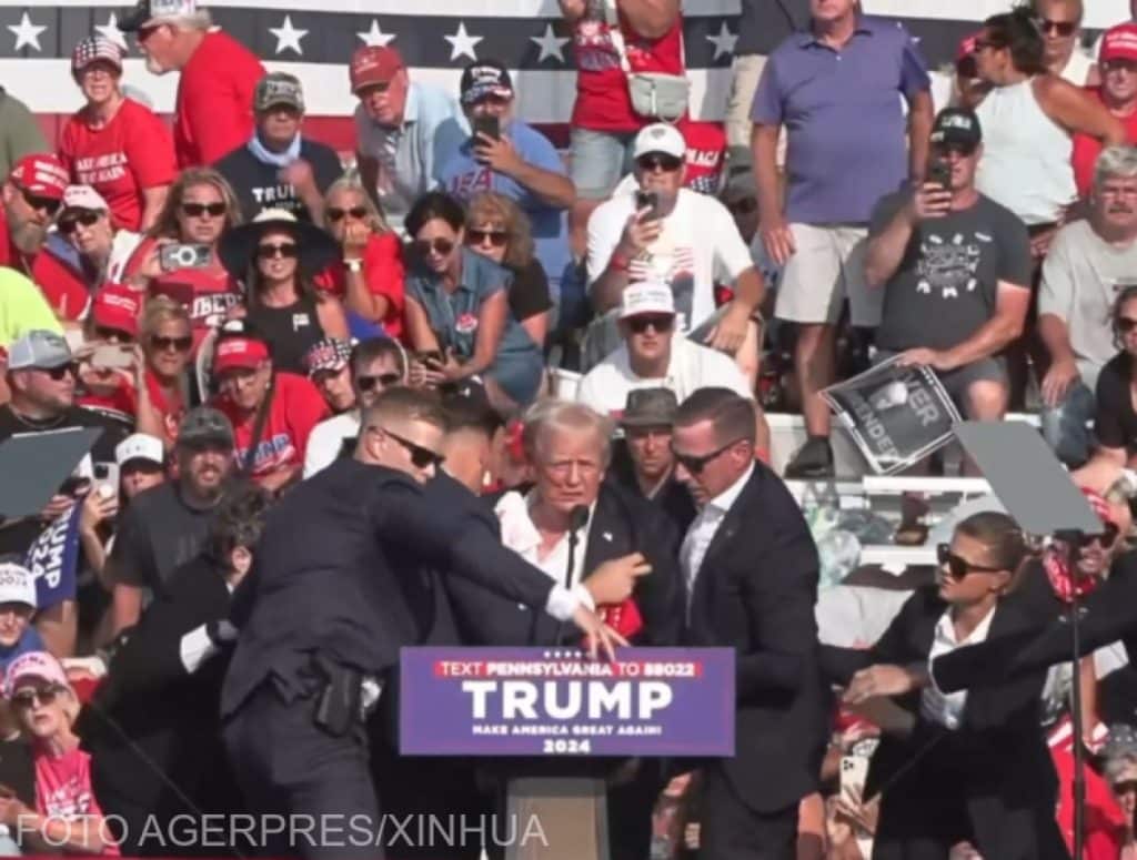 Donald Trump, prima declaraţie după tentativa de asasinat de la mitingul din Pennsylvania / Reacţii de la Joe Biden, Kamala Harris, dar şi de la lideri internaţionali