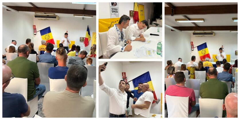 George Simion a semnat contracte pentru Planul SIMION cu românii din Spania – 60m.ro