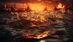 Petroliere în flăcări, în cel mai mare port de realimentare din lume