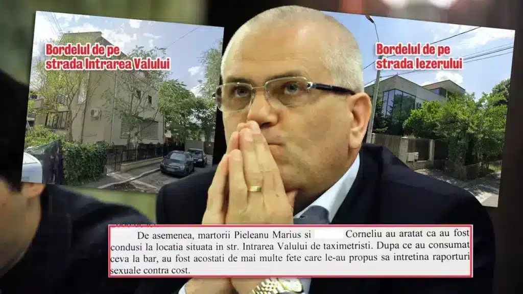 Marius Pieleanu, vizat în trecut de Parchet în două dosare de proxenetism, după ce a mers cu taxiul la bordel – 60m.ro