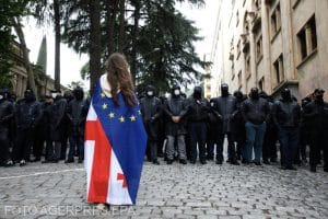 Partidul de guvernământ din Georgia nu mai vrea opoziție, promite că o va interzice