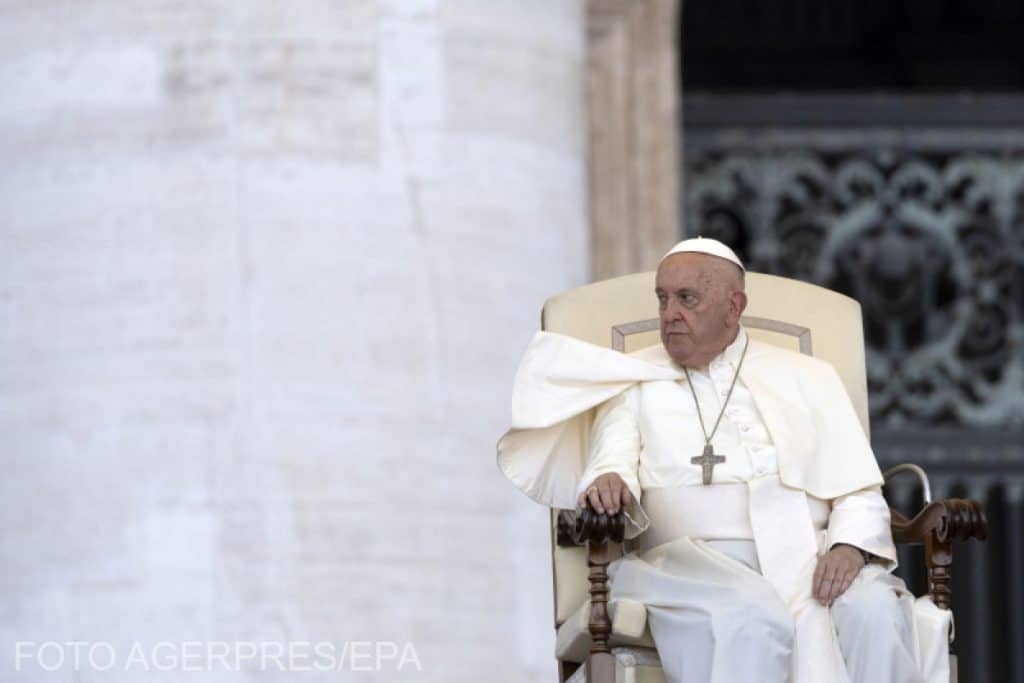 Papa Francisc, mesaj ferm în care condamnă o lege adoptată recent în Ucraina: Mă tem pentru libertatea celor care se roagă