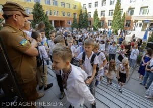 Rusia a atacat Kievul în prima zi a anului școlar. ”Puteți vedea tensiunea de pe fețele profesorilor” – FOTO