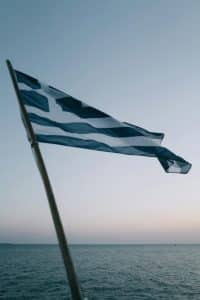 Sat scufundat reapărut din cauza secetei din Grecia – Foto / Video în articol