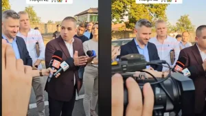 Sfidarea prefectului de Timiș, la braț cu groparul Bociu: Oficialul râde în timp ce fermierii disperați se plâng că le-au murit mii de oi – 60m.ro