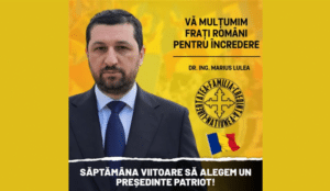 Marius Lulea (AUR): Am câștigat o bătălie, dar războiul continuă. Avem nevoie de un președinte patriot! – 60m.ro