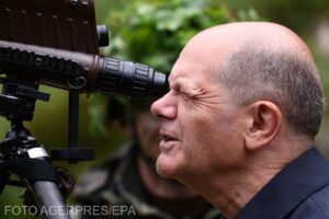 Cancelarul Olaf Scholz a efectuat o vizită surpriză la Kiev și a promis Ucrainei un ajutor militar de 650 de milioane de euro