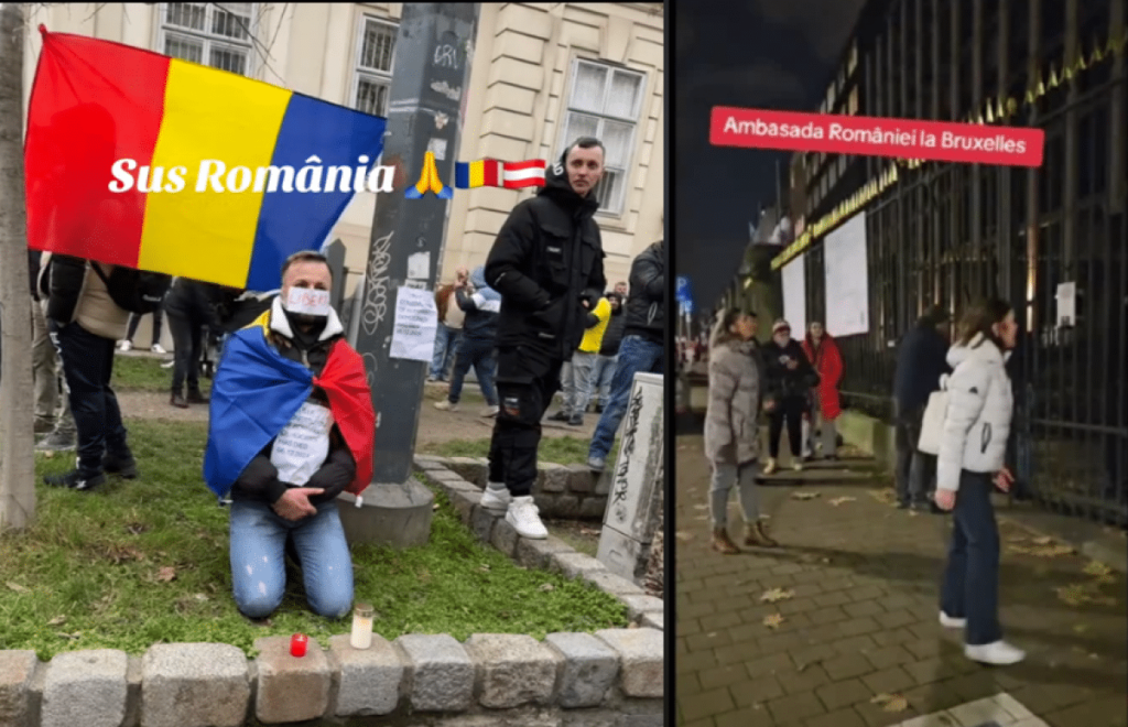 Jos dictatura! Românii din străinătate, ”ancorați” în fața secțiilor de vot până când sunt lăsați să voteze – 60m.ro