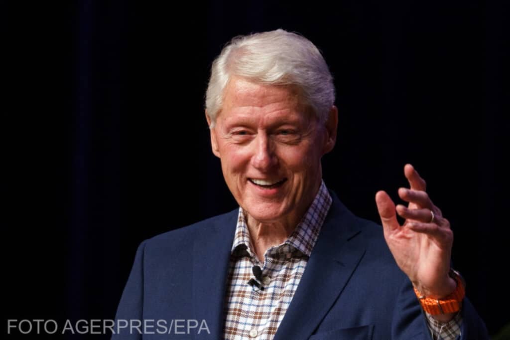 Fostul președinte al SUA, Bill Clinton, spitalizat cu febră