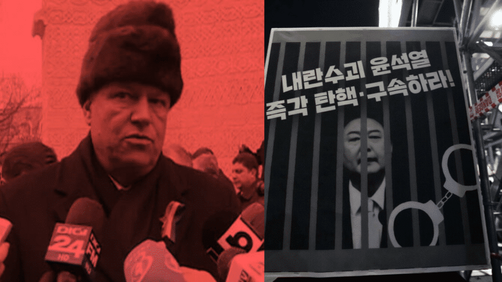 Opoziția depune moțiune de destituire împotriva președintelui din Coreea de Sud. Dictatorul Iohannis se menține la putere – 60m.ro