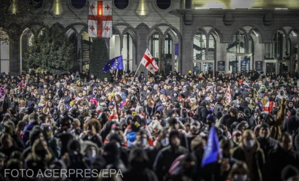 Președintele pro-occidental al Georgiei afirmă că rămâne „singurul președinte legitim” după ce noul lider a depus jurământul