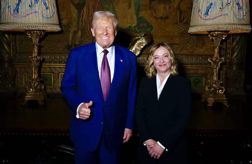 Vizită surpriză a premierului italian Giorgia Meloni la reşedinţa lui Donald Trump din Mar-a-Lago – 60m.ro