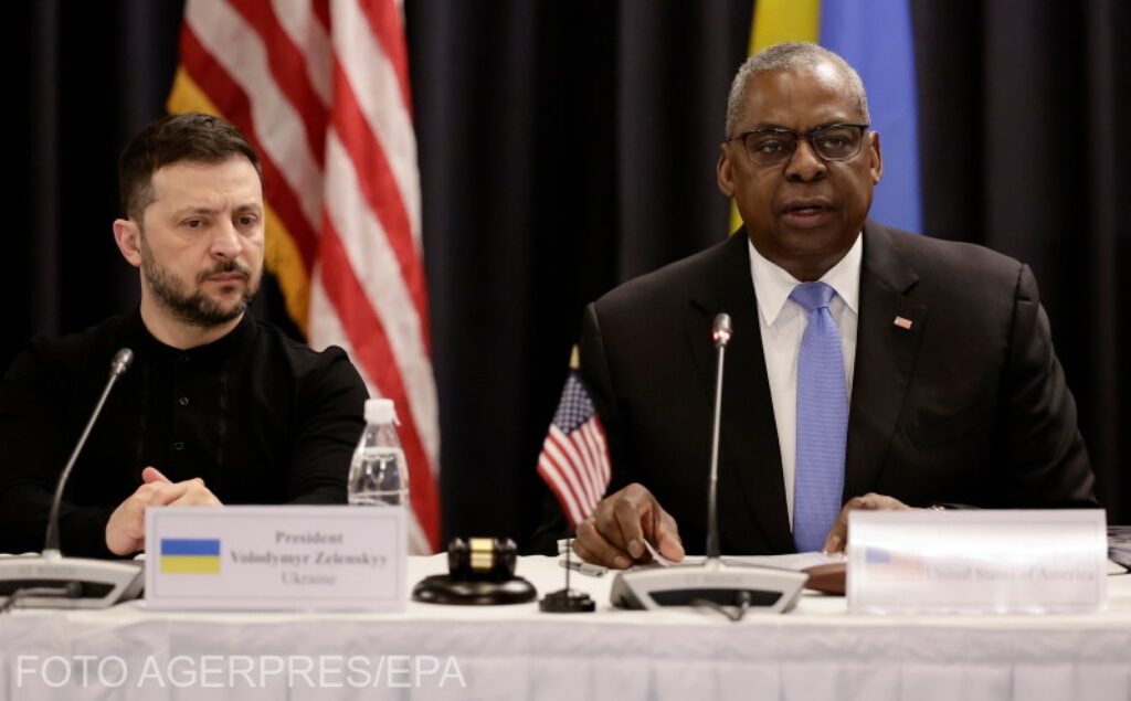 SUA ajută Ucraina cu încă 500 de milioane de dolari. Noul pachet, anunțat la reuniunea formatului Ramstein, care ar putea deveni incert